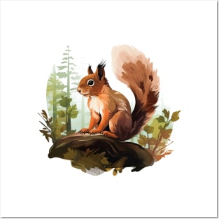 Squirrel Whisperer Posters and Art